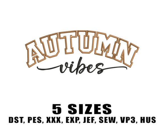 Cozy Autumn Vibes Embroidery Design Review