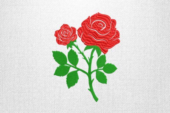 Double Rose Embroidery Design Review