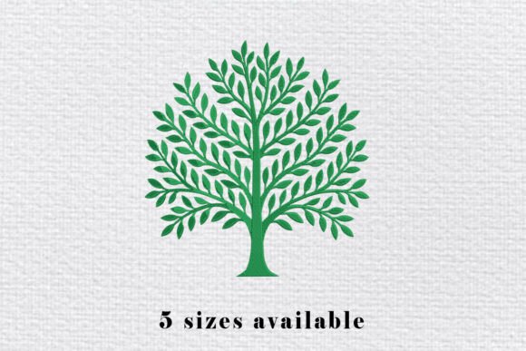 Green Tree Embroidery Design Review