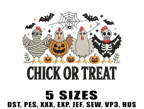 Scary Cute Chicken Embroidery Design Review
