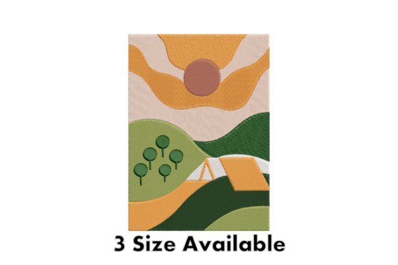 Sunset Ocean Embroidery Design Review