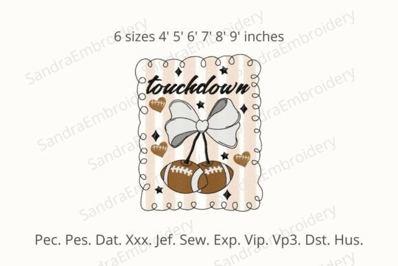 Touchdown Season Embroidery Design Review